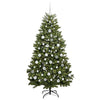 Vidaxl kunstkerstboom met 300 led groen 180 cm pvc en metaal