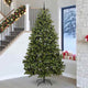 Vidaxl kunstkerstboom met 300 led groen 270 cm pvc en metaal