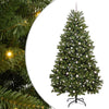 Vidaxl kunstkerstboom met 300 led groen 270 cm pvc en metaal