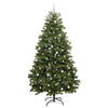 Vidaxl kunstkerstboom met 300 led groen 270 cm pvc en metaal