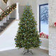 Albero di Natale artificiale Vidaxx con 300 LED verdi, 270 cm in PVC e metallo