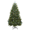 Albero di Natale artificiale Vidaxx con 300 LED verdi, 270 cm in PVC e metallo
