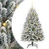 Árbol de Navidad artificial Vidaxx con 150 LED verde y blanco, 120 cm PVC y metal