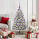 Albero di Natale artificiale Vidaxx con 150 LED verdi e bianchi, PVC e metallo da 120 cm