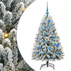 Árbol de Navidad artificial Vidaxx con 150 LED verde y blanco, 120 cm PVC y metal