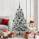 Albero di Natale artificiale Vidaxx con 150 LED verdi e bianchi, PVC e metallo da 150 cm