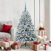 Albero di Natale artificiale Vidaxx con 150 LED verdi e bianchi, PVC e metallo da 150 cm