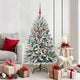 Albero di Natale artificiale Vidaxx con 150 LED verdi e bianchi, PVC e metallo da 150 cm