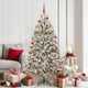 Vidaxx árbol de Navidad artificial con 300 LED verde y blanco 180 cm PVC y metal