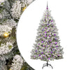 Albero di Natale artificiale Vidaxx con 300 LED verdi e bianchi 180 cm in PVC e metallo