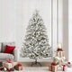Albero di Natale artificiale Vidaxx con 300 LED verdi e bianchi 210 cm in PVC e metallo