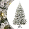 Albero di Natale artificiale Vidaxx con 300 LED verdi e bianchi, 240 cm in PVC e metallo