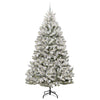 Albero di Natale artificiale Vidaxx con 300 LED verdi e bianchi, 240 cm in PVC e metallo