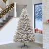 Albero di Natale artificiale Vidaxx con 300 LED verdi e bianchi, 240 cm in PVC e metallo