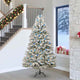 Árbol de Navidad artificial Vidaxx con 300 LED verdes y blancos, 240 cm PVC y metal