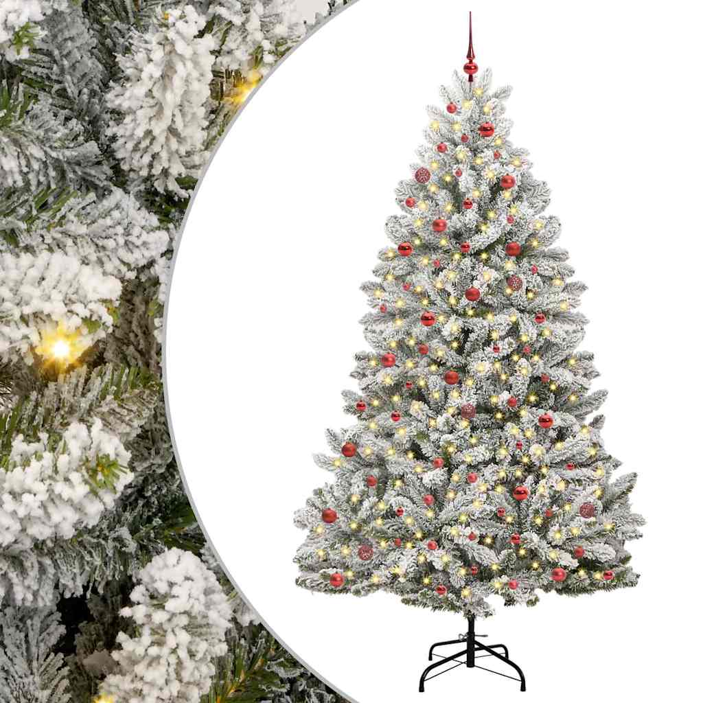 Árbol de Navidad artificial Vidaxx con 300 LED verdes y blancos, 270 cm PVC y metal