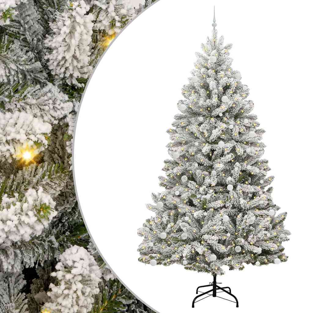 Árbol de Navidad artificial Vidaxx con 300 LED verdes y blancos, 270 cm PVC y metal