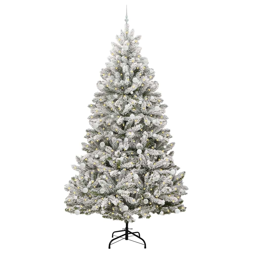 Árbol de Navidad artificial Vidaxx con 300 LED verdes y blancos, 270 cm PVC y metal