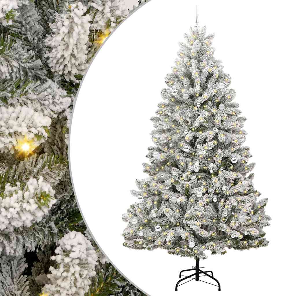 Árbol de Navidad artificial Vidaxx con 300 LED verdes y blancos, 270 cm PVC y metal