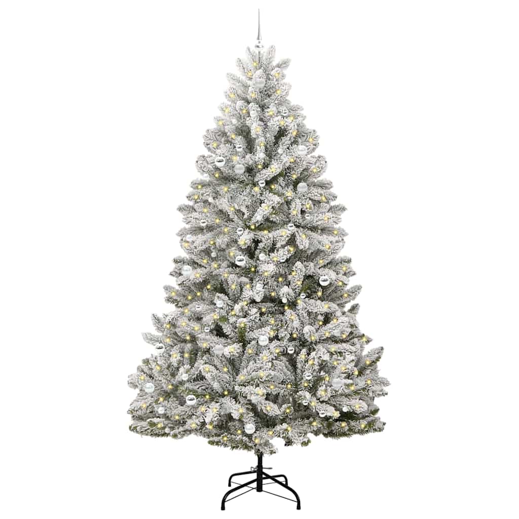 Árbol de Navidad artificial Vidaxx con 300 LED verdes y blancos, 270 cm PVC y metal