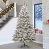 Albero di Natale artificiale Vidaxx con 300 LED verdi e bianchi, 270 cm in PVC e metallo