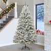 Albero di Natale artificiale Vidaxx con 300 LED verdi e bianchi, 270 cm in PVC e metallo