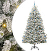 Albero di Natale artificiale Vidaxx con 300 LED verdi e bianchi, 270 cm in PVC e metallo