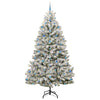 Albero di Natale artificiale Vidaxx con 300 LED verdi e bianchi, 270 cm in PVC e metallo
