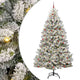 Albero di Natale artificiale Vidaxx con 300 LED verdi e bianchi, PVC e metallo da 300 cm