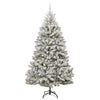 Albero di Natale artificiale Vidaxx con 300 LED verdi e bianchi, PVC e metallo da 300 cm