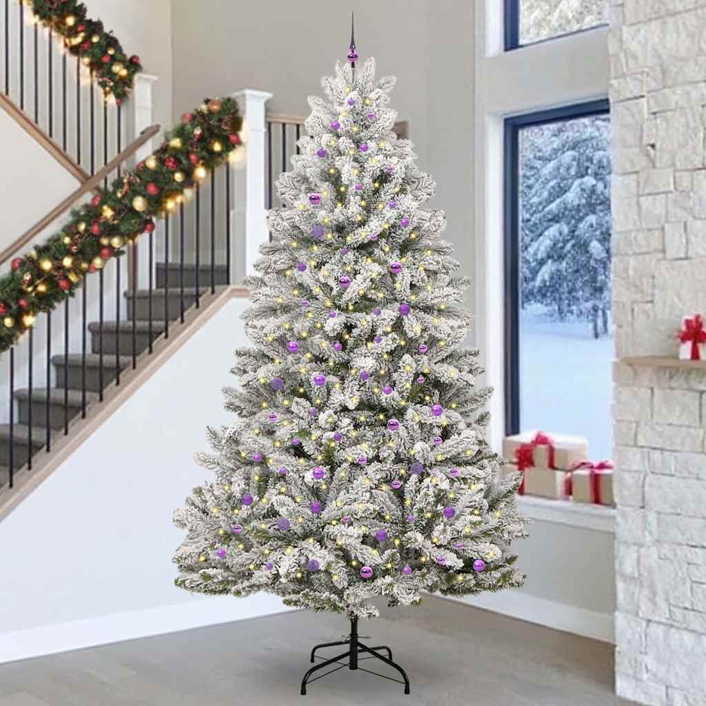 Árbol de Navidad artificial vidaxx con 300 LED verde y blanco, 300 cm PVC y metal