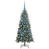 Vidaxl kunstkerstboom met 150 led groen 120 cm pvc en plastic en staal