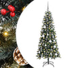 Vidaxl kunstkerstboom met 150 led groen 150 cm pvc en plastic en staal