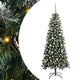 Albero di Natale artificiale VidaXL con 150 LED verdi, 150 cm in PVC e plastica e acciaio
