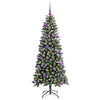 Vidaxl kunstkerstboom met 150 led groen 150 cm pvc en plastic en staal