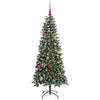 Vidaxl kunstkerstboom met 150 led groen 150 cm pvc en plastic en staal