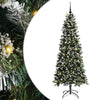 Albero di Natale artificiale Vidaxx con 300 LED verdi 180 cm in PVC e plastica e acciaio