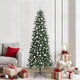 Albero di Natale artificiale VidaXL con 300 LED verdi, 210 cm in PVC e plastica e acciaio