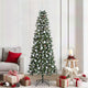 Albero di Natale artificiale VidaXL con 300 LED verdi, 210 cm in PVC e plastica e acciaio