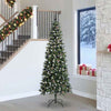 Vidaxl kunstkerstboom met 300 led groen 240 cm pvc en plastic en staal