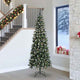 Albero di Natale artificiale Vidaxx con 300 LED verdi, 240 cm in PVC e plastica e acciaio