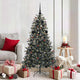 Albero di Natale artificiale VidaXL con 150 LED verdi, 150 cm in PVC e plastica e acciaio