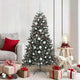 Albero di Natale artificiale VidaXL con 150 LED verdi, 150 cm in PVC e plastica e acciaio