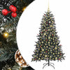 Vidaxl kunstkerstboom met 150 led groen 150 cm pvc en plastic en staal