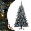 Vidaxl kunstkerstboom met 150 led groen 150 cm pvc en plastic en staal