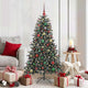Albero di Natale artificiale VidaXL con 150 LED verdi, 150 cm in PVC e plastica e acciaio