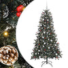 Vidaxl kunstkerstboom met 300 led groen 180 cm pvc en plastic en staal