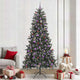Albero di Natale artificiale Vidaxx con 300 LED verdi, 240 cm in PVC e plastica e acciaio