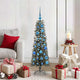 Albero di Natale artificiale VidaXL con 150 LED verdi, 120 cm in PVC e plastica e acciaio