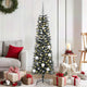 Albero di Natale artificiale VidaXL con 150 LED verdi, 150 cm in PVC e plastica e acciaio